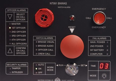 NAVITRON BRIDGE NAVIGATIONAL WATCH ALARM SYSTEM (BNWAS) NT991BNWAS | Codar Pte Ltd